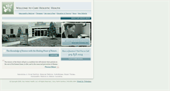 Desktop Screenshot of caryholistichealth.com